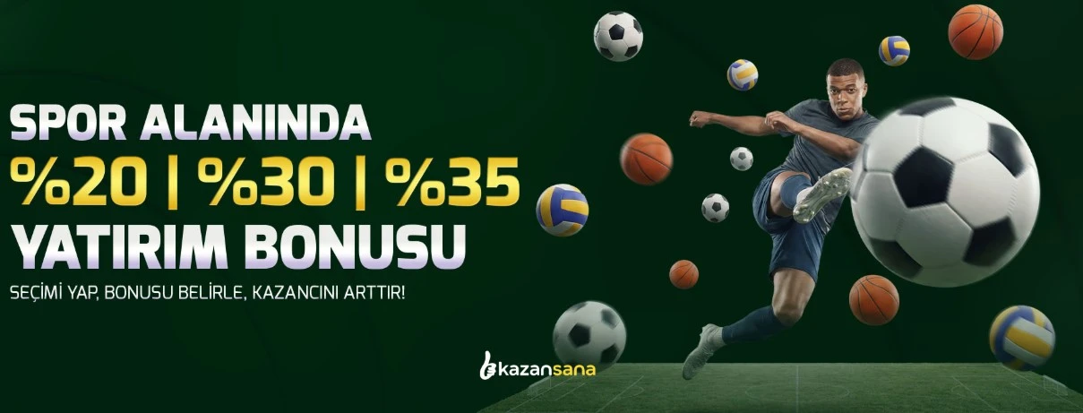 Kazansana yesil zemin ve gumus vurgulu tanitim gorseli